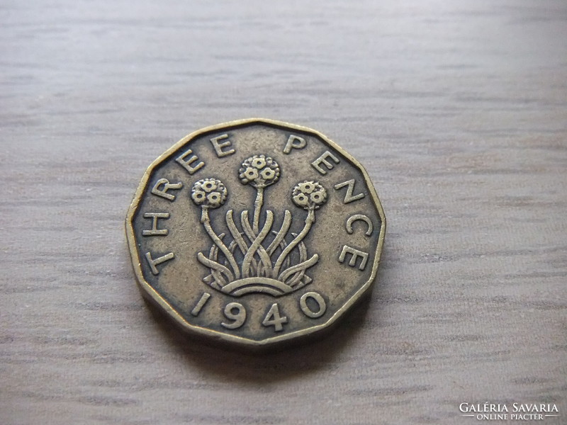 3 Penny 1940 England