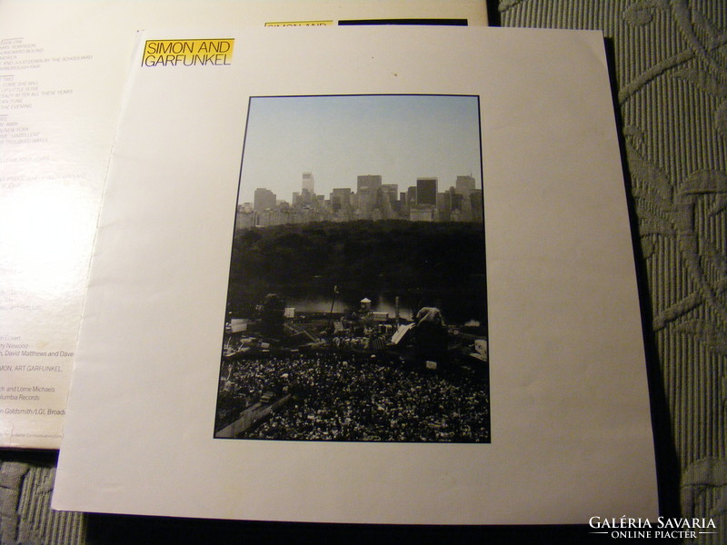 Simon and garfunkel: the concert in central park 2lp - made in usa - warner bros.Records