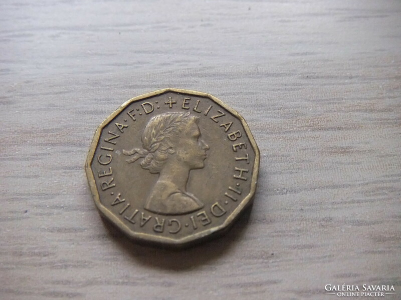 3 Penny 1963 England