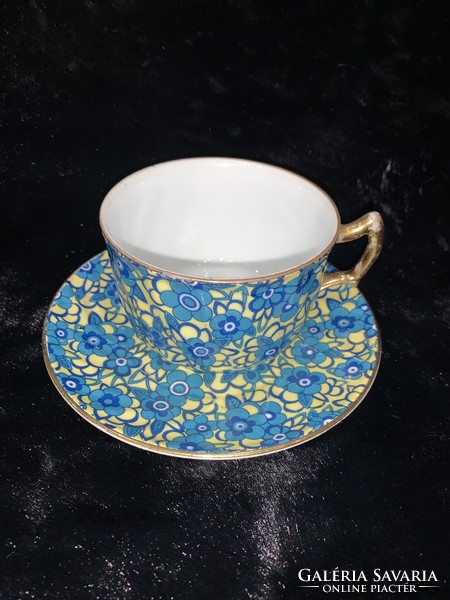 Rarity! Antique Zsolnay tea cup and saucer, marked