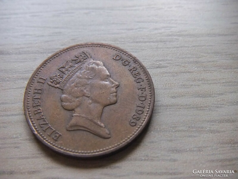 2 Penny 1989 England