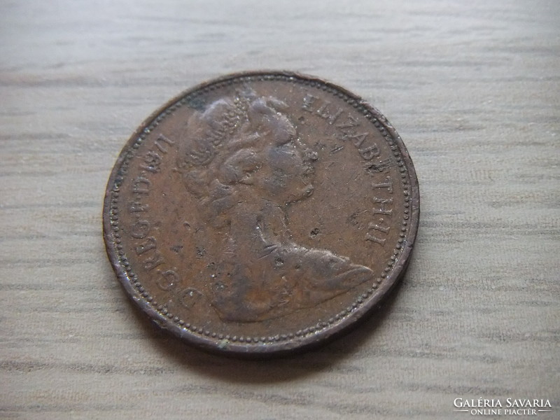 2 Penny 1971 England