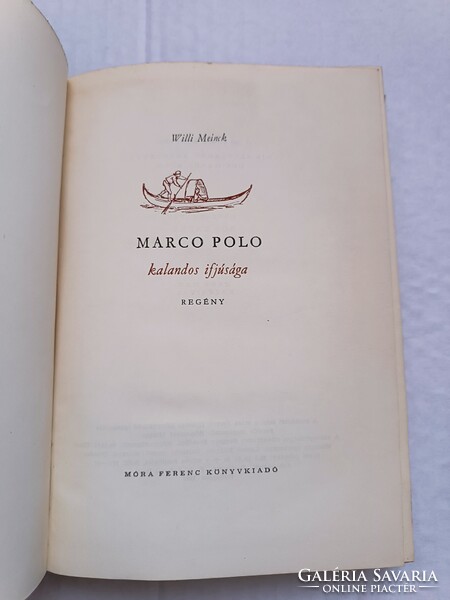 Willi meinck: the adventurous youth of marco polo