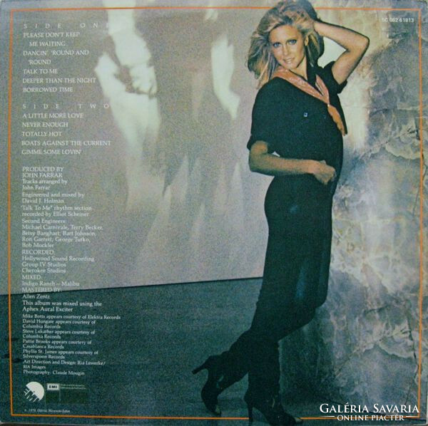 Olivia Newton-John - Totally Hot (LP, Album)