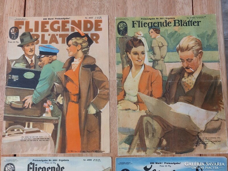 (K) old German-language newspapers from 1935