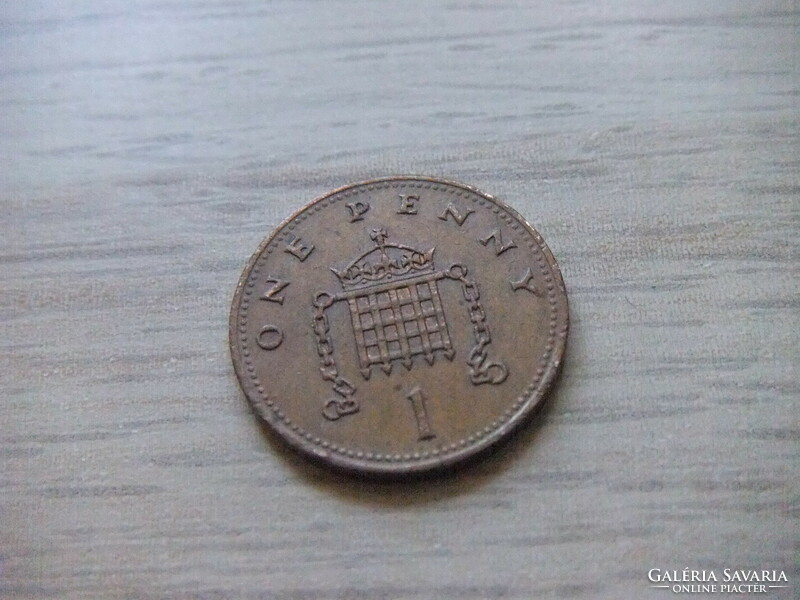 1 Penny 1989 England