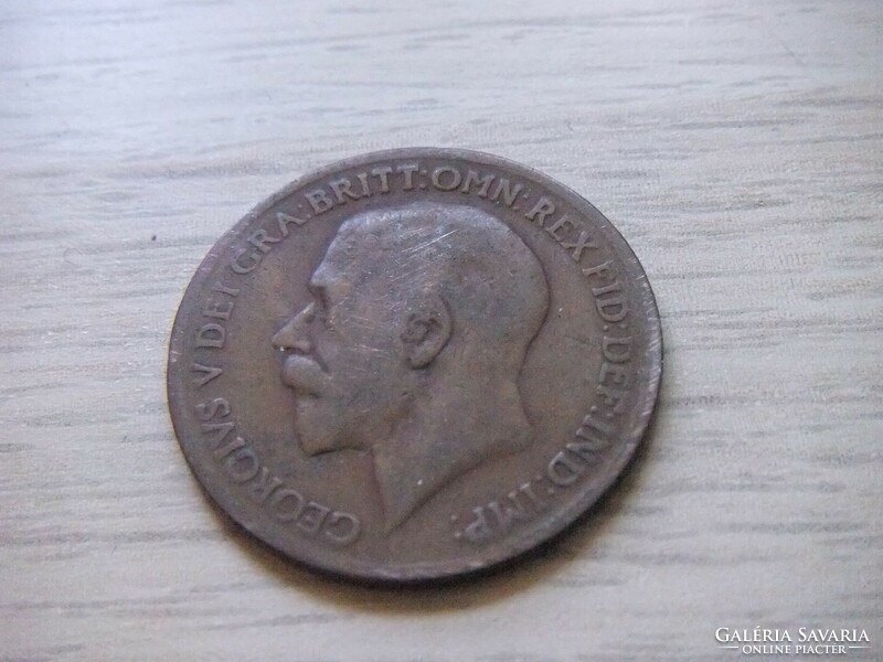 1 Penny 1918 England