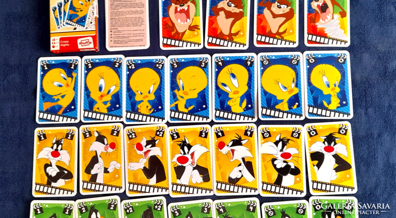 Régi KFC-s Looney Tunes kártyajáték