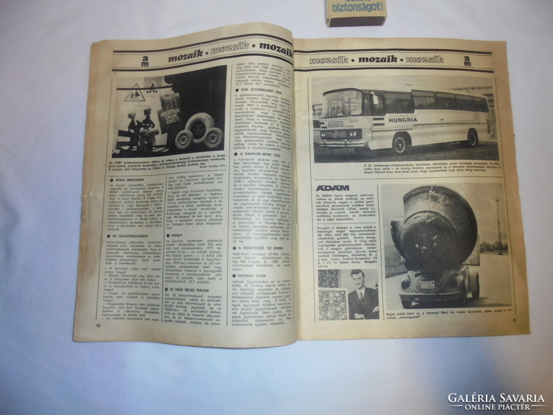 Autó-motor újság 1978 július - akár születésnapi ajándéknak