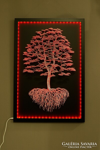 Aluminum wire wood! (Home tree)