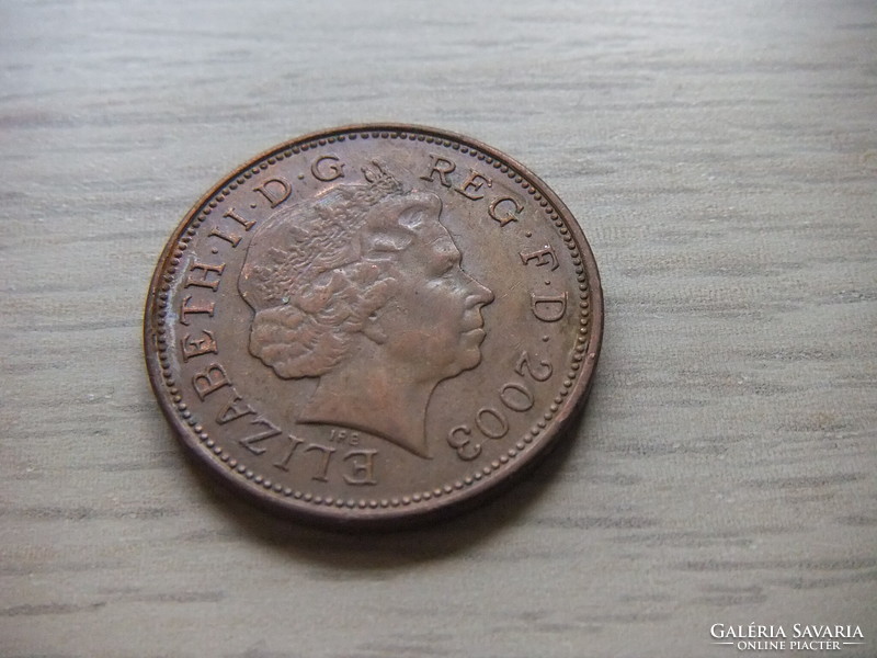 2 Penny 2003 England