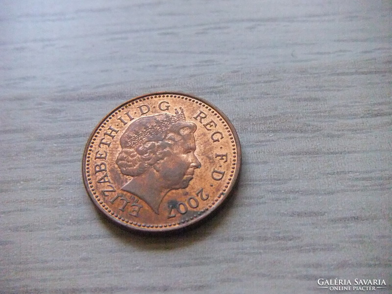 1 Penny 2007 England
