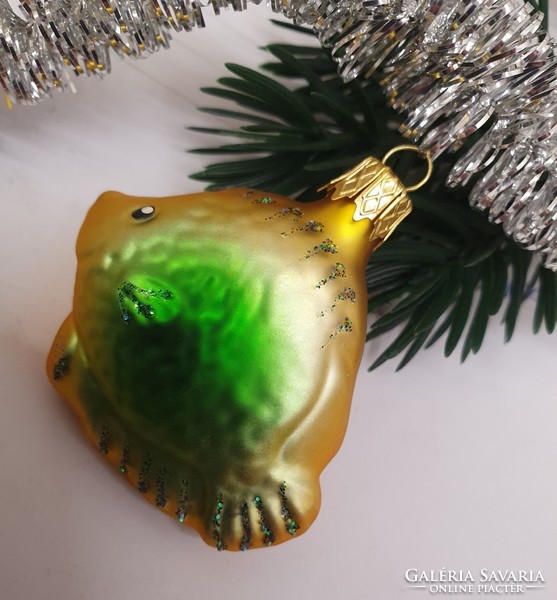Glass Christmas tree decoration, fish, carp