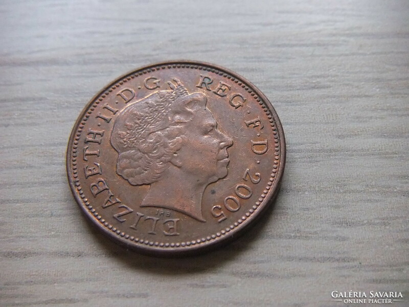 2 Penny 2005 England