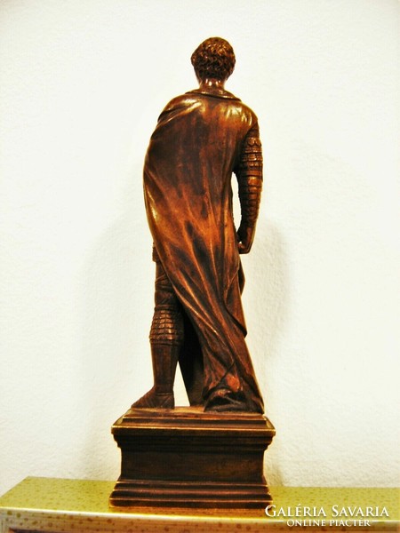 Antik bronz szobor, 19. sz. Itália