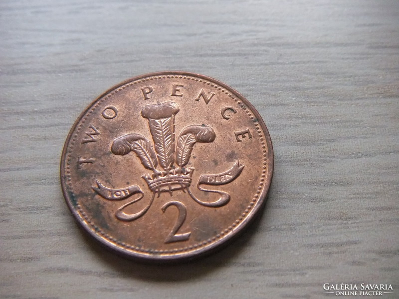 2 Penny 1998 England