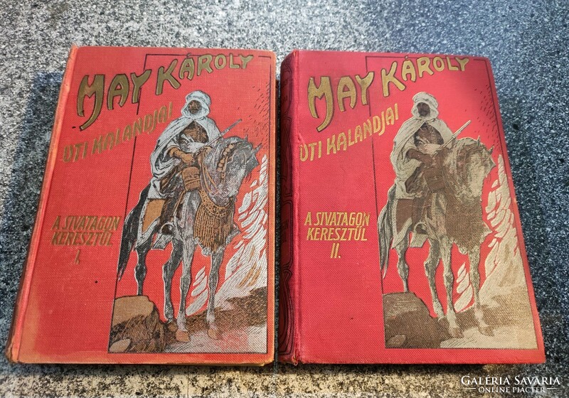 Károly May - through the desert 1-2. Volume.