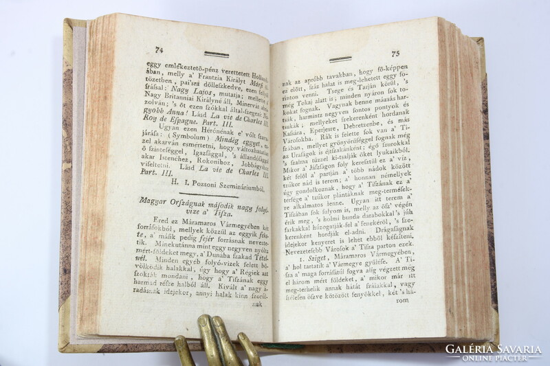 1790 - Komárom - a collection of everything - one of the first magazines in Hungarian!