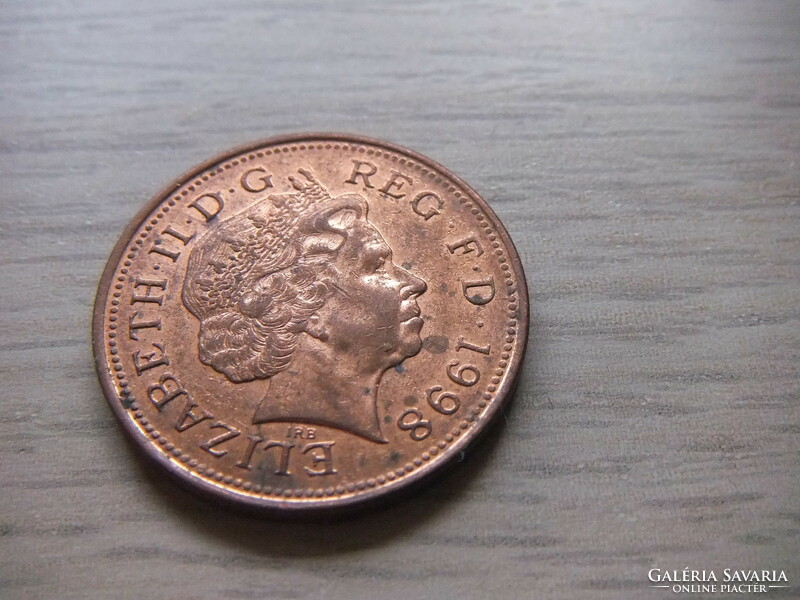 2 Penny 1998 England