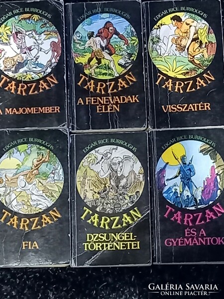 Tarzan series 6 pcs
