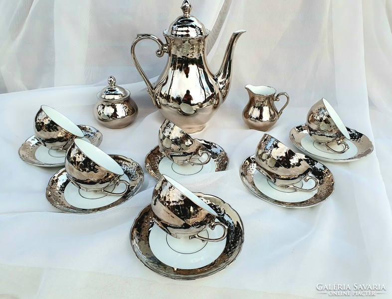 Eigl silver teás készlet
