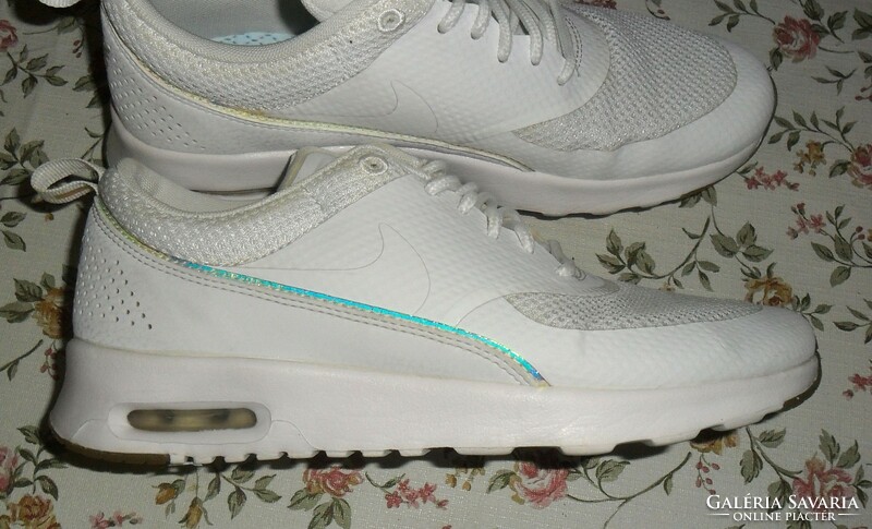 Nike air max thea white women's sports shoes size 37.5.