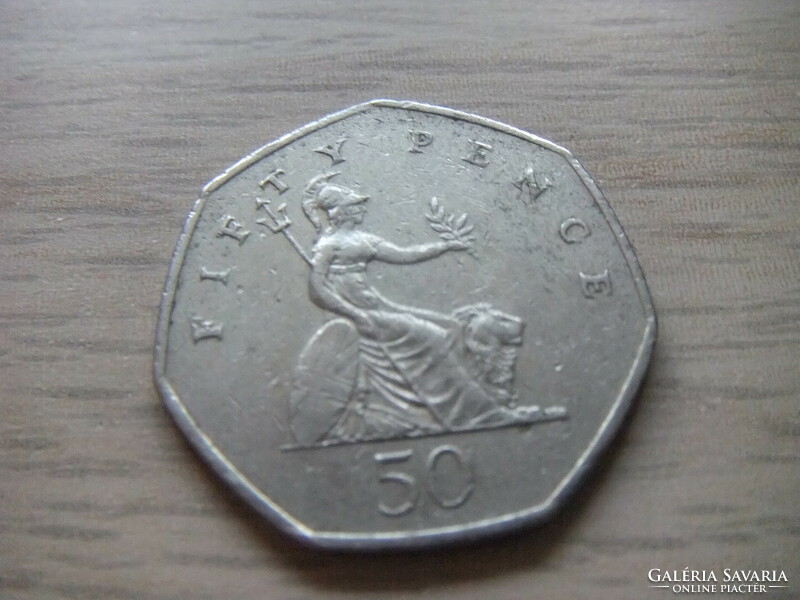 50 Penny 1997 England