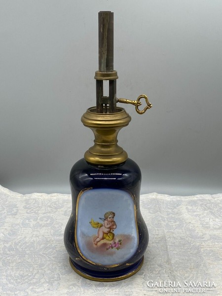 Large Czech rapeseed oil lamp