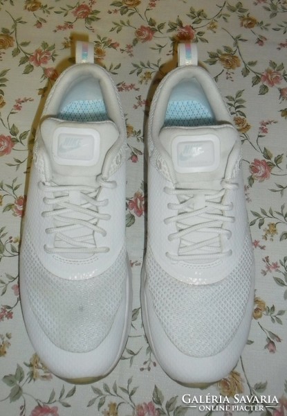 Nike air max thea white women's sports shoes size 37.5.