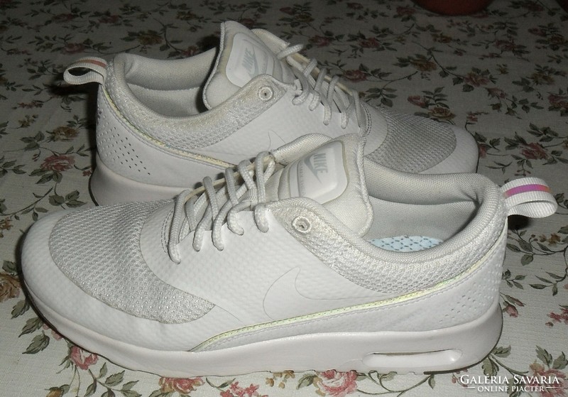 Nike air max thea white women's sports shoes size 37.5.