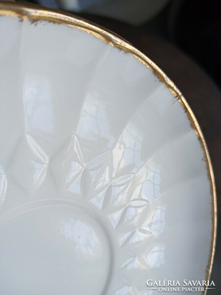 Royal English porcelain long coffee cup snow white