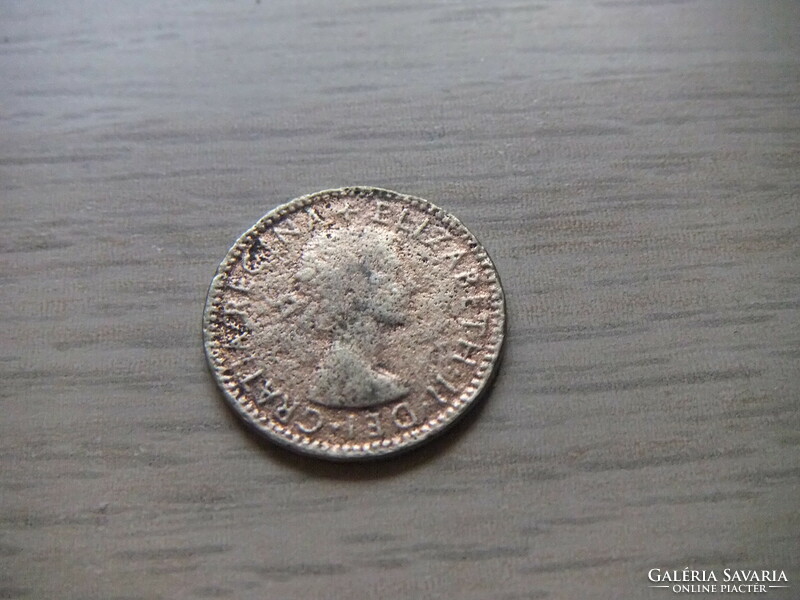 6 Penny 1954 England