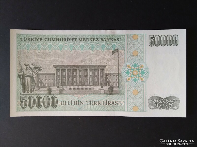Turkey 50000 lira 1995 unc