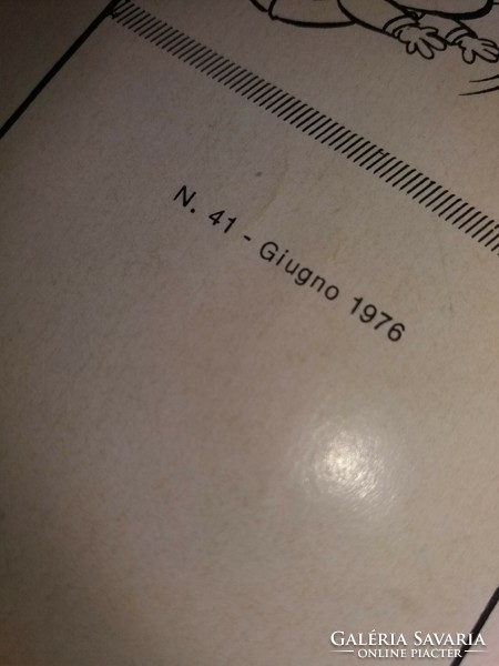 1976.Retro olasz Talján képregény könyv. mint a PIF SUPER SOLDINO 41. szám képek szerint