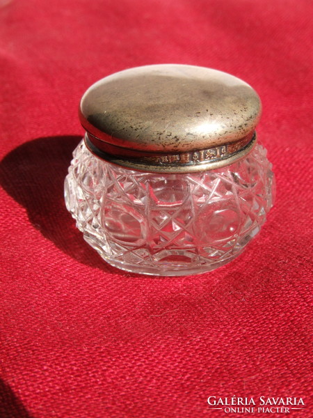 Jar with silver cap (180317)