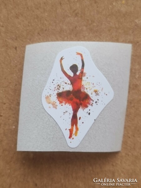 Ballet decor sticker 10 pcs in one