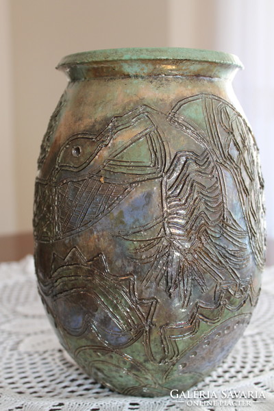 Zsuzsa Füzesi - special ceramic pot