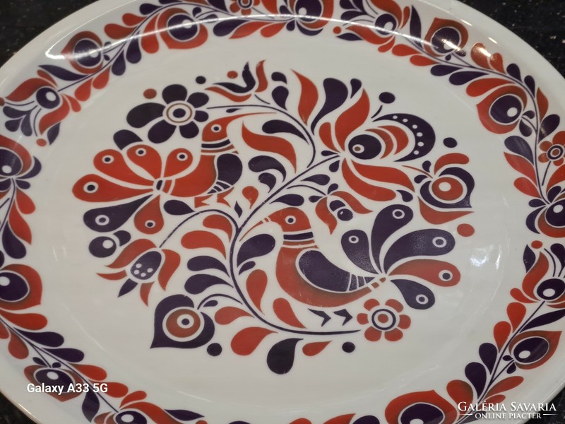 Retro lowland porcelain wall plate 28.5 Cm