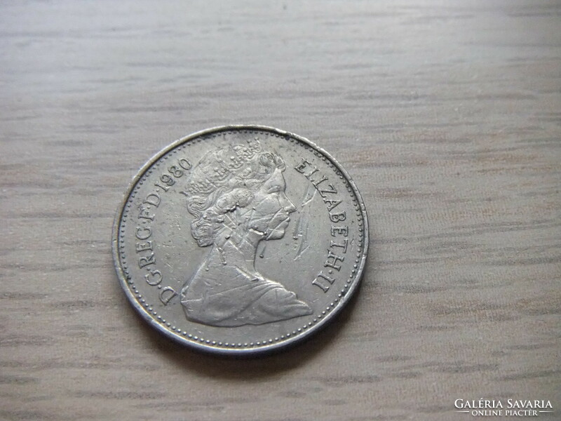 5 Penny 1980 England