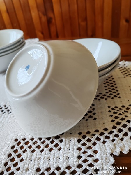 Zsolnay porcelán gulyás tányér, kocsonyás tányér 2000,-/db