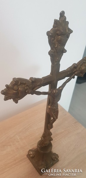 Bronze Christian corpus, crucifix, Jesus