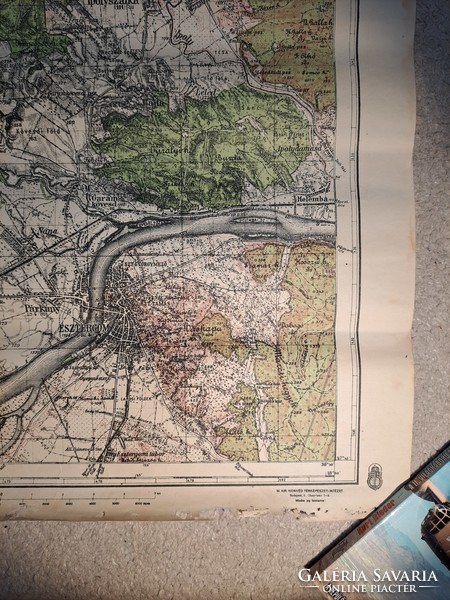 Esztergom, 2. világháborús katonai térkép