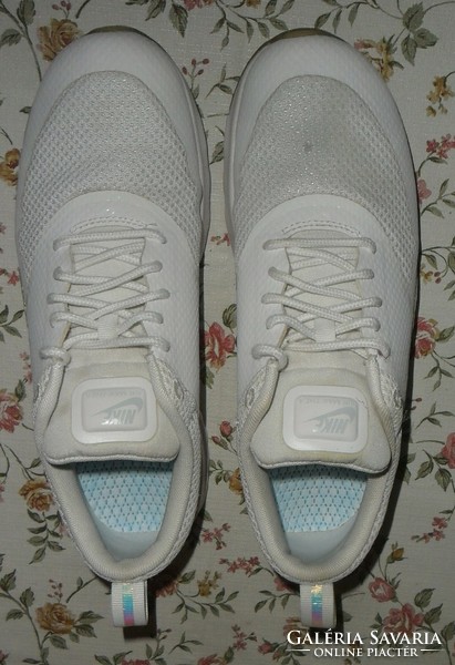 Nike air max thea white women's sports shoes size 37.5.