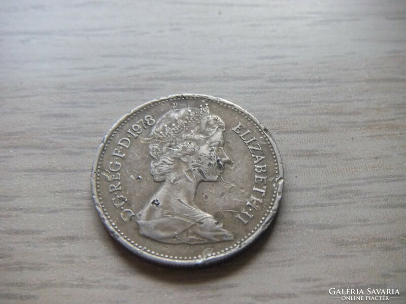 5 Penny 1978 England