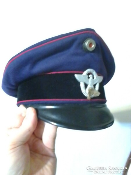 Wartime German fireman's cap.