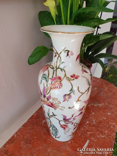 Large vase with orchid pattern from Zsolnay