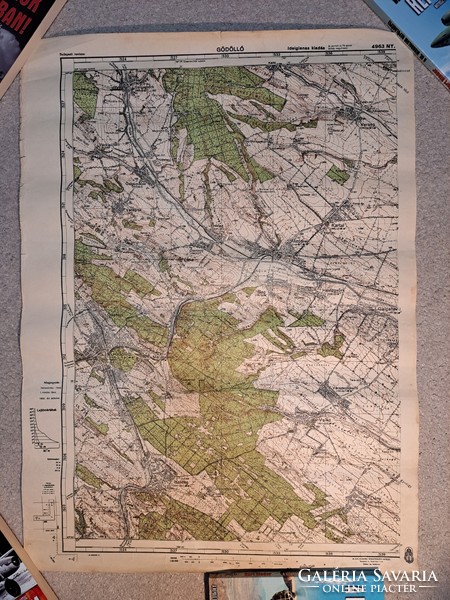Gödöllő, 2. világháborús katonai térkép