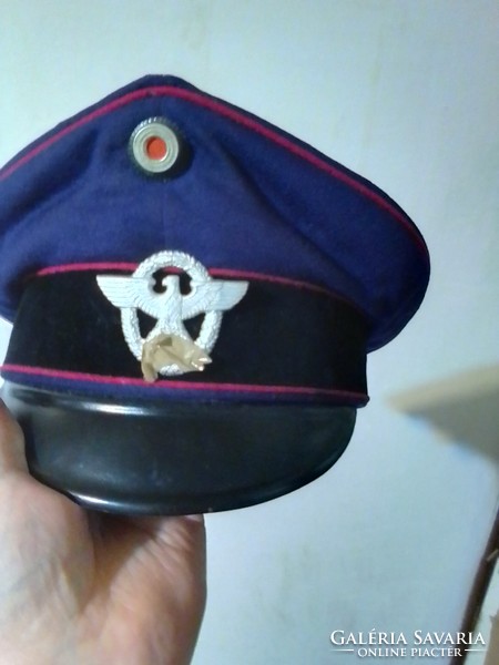 Wartime German fireman's cap.