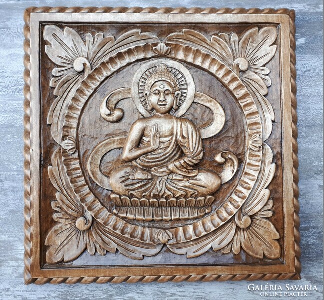 Buddha image east wooden buddha buddha zen carving gautama siddhartha buddha representation oriental gift chakra