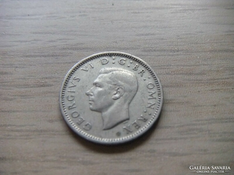 6 Penny 1949 England